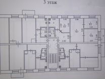 4-к квартира, 60.4 м², 3/5 эт.