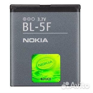 Аккумулятор для Nokia BL-5F новый оригинальный 89082901939 купить 1