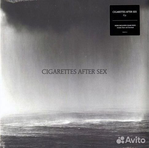 Cigarettes After Sex Cry Limited Clear Vinyl купить в Санкт