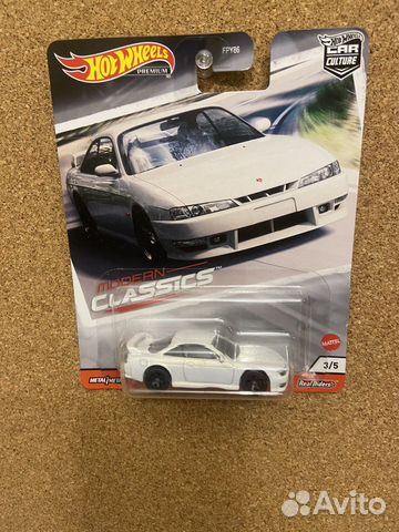 Hot wheels premium nissan silvia s14 купить в Москве Хобби и отдых