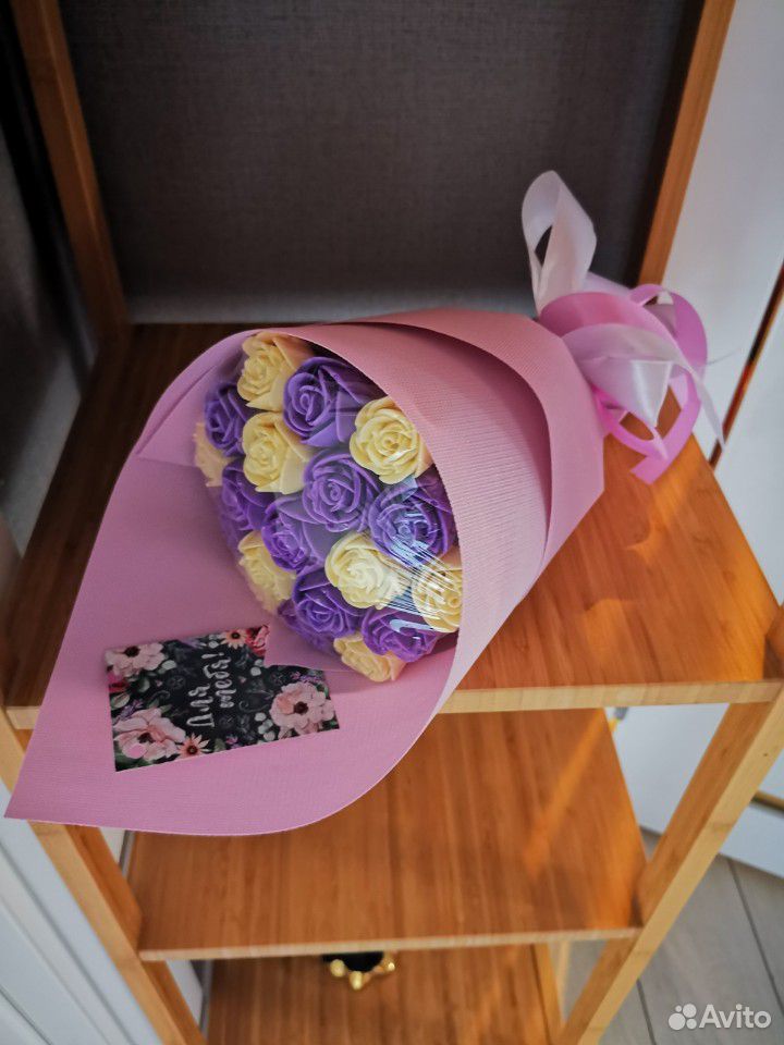 Шоколадный букет из роз купить на Зозу.ру - фотография № 1
