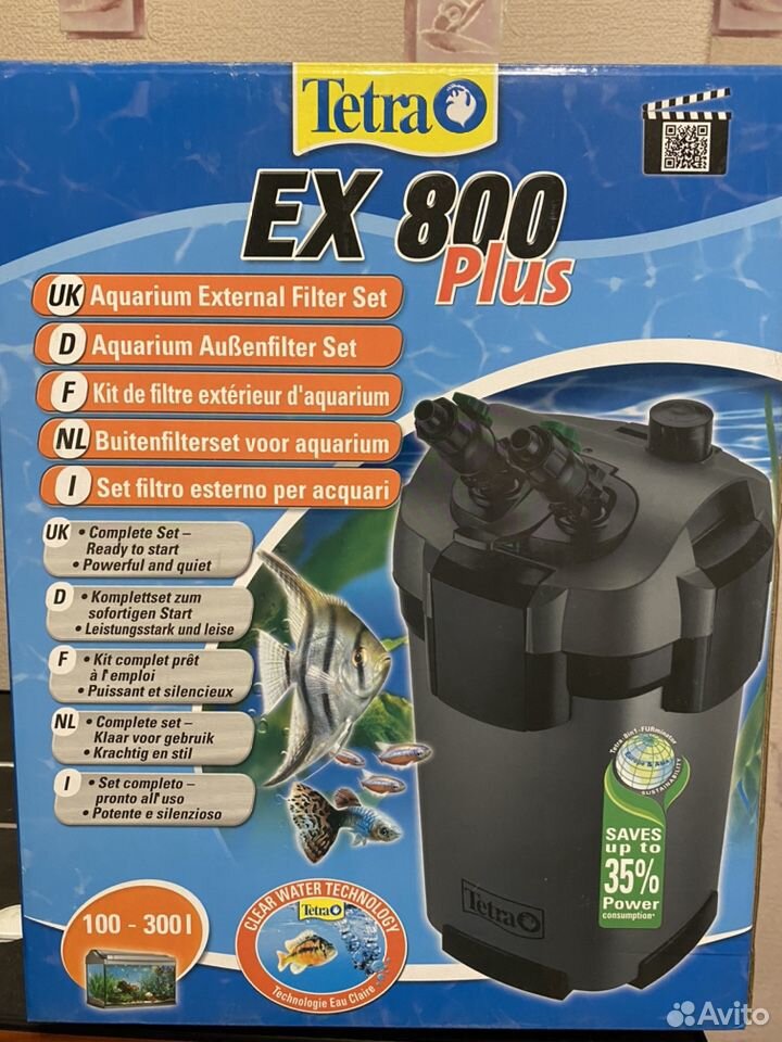 Аквариумный фильтр Tetra EX 800 Plus