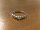Золотое кольцо с бриллиантом 0.24 объявление продам