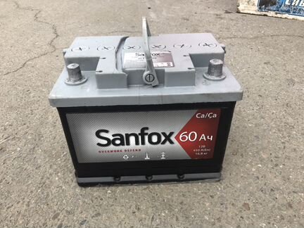 Продам аккумулятор Sanfox 60 Ач