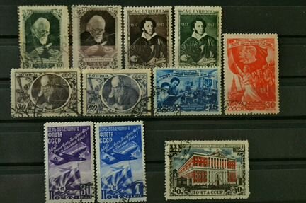 Почтовые марки 1947г