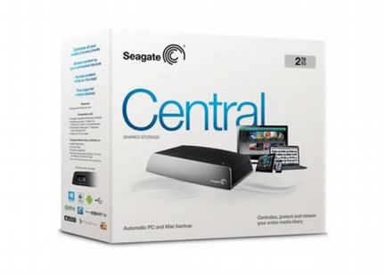 Внешний, Сетевой жёсткий диск Seagate 2Tb (новый)