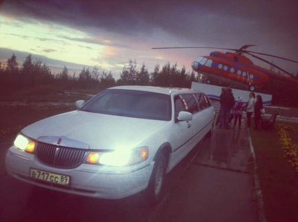 Lincoln Town Car 4.6 AT, 2000, седан, битый