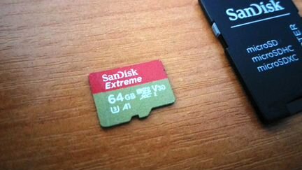 Карта памяти Sandisk microSD64Gb 128Gb 200Gb