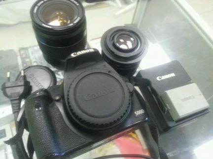 Фотоаппарат canon eos 500d комплект с обективом