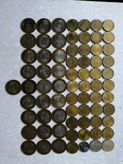Коллекция монет 10р