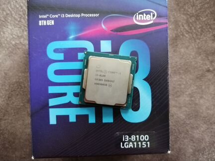 Процессор Intel i3 8100