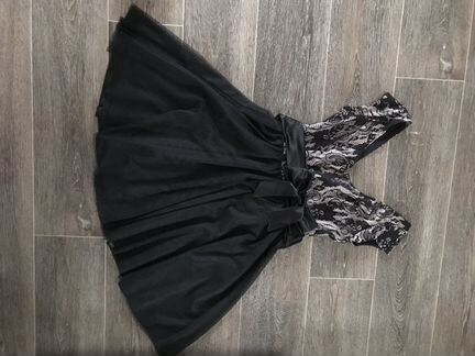 Платье коктейльное праздничное пышная юбка