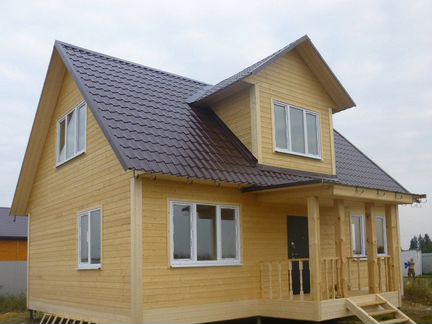 Строим каркасные деревянные дома 8х6 и д.р