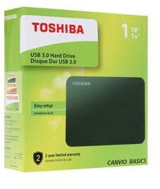 1 тб Внешний диск накопитель HDD Toshiba