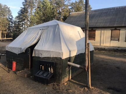 Палатка лагерная, армейская