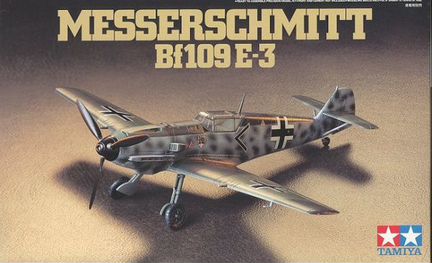Модель Messerschmitt Bf 109E-3. 1/72