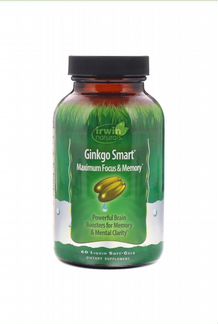 Ginkgo Smart (60 капс.) - Irwin Naturals (США)
