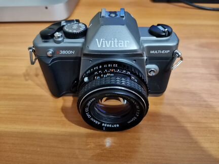 Фотокамера Vivitar 3800N + Pentax SMC 50mm f1.7