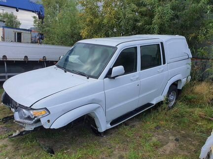 УАЗ Pickup 2.7 МТ, 2018, битый, 5 729 км