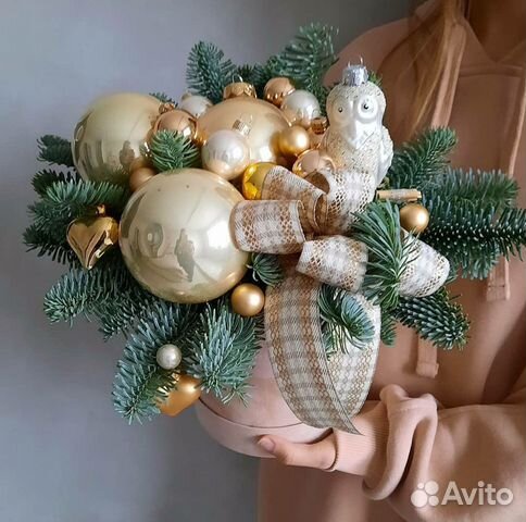 Новогодние Композиции Купить Спб