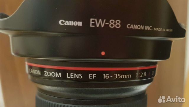 Объективы Canon EF 24-105L, 16-35L, 135L USM
