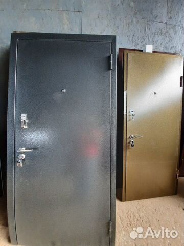 Дверь стальная с порошковым покрытием