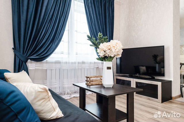 

1-к. квартира, 44 м², 2 кровати