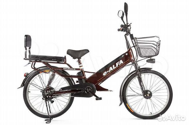 Электрический велосипед Eltreco Е-alfa GL