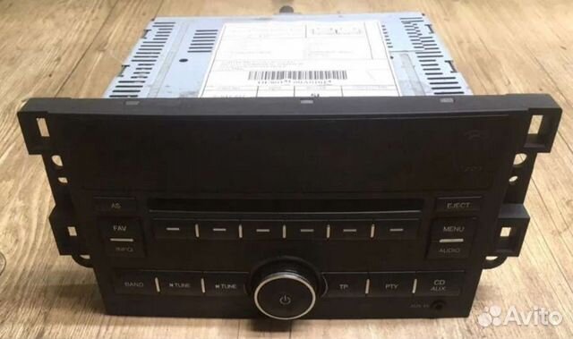 Магнитола Chevrolet Aveo седан