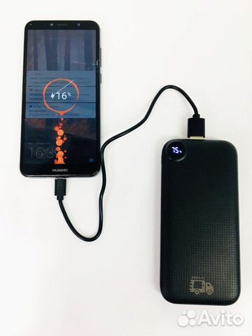 Внешний аккумулятор power bank 10000 mAh