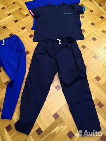 Медицинский халат мужской костюм