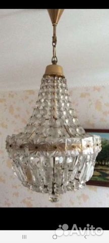 Люстра Чехословакия