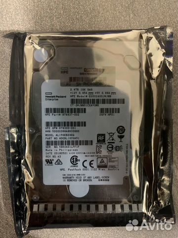 Жесткий диск HP 2.4TB 10K 12G SAS 2.5