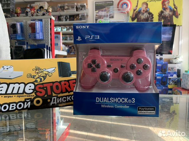 Геймпад Sony PS3 (новый) Розовый