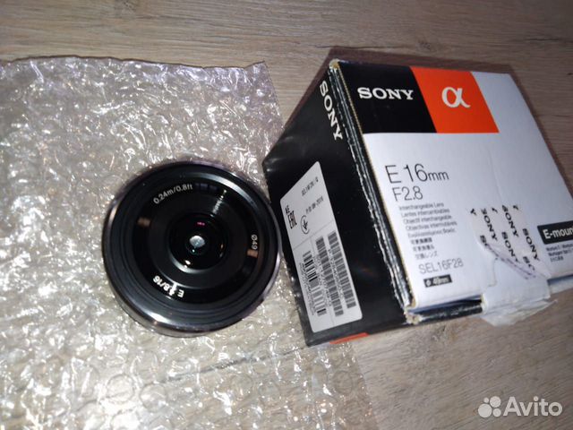 Фото объектив sony