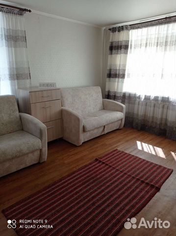 

1-к. квартира, 32 м², 2 кровати