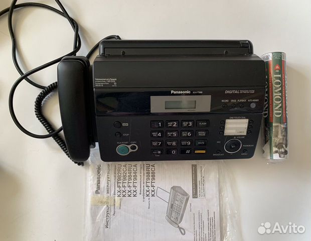 Факс panasonic