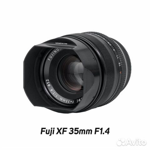Аренда объектива - Fujinon XF 35mm F1.4
