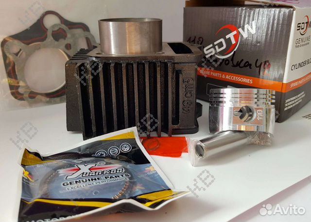 Альфа 110см3 поршневая группа в сборе