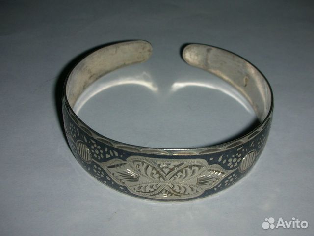 Браслет, серебро 875 пробы