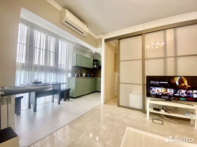 

1-к. квартира, 42 м², 2 кровати