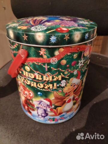 Банки для новогодних подарков