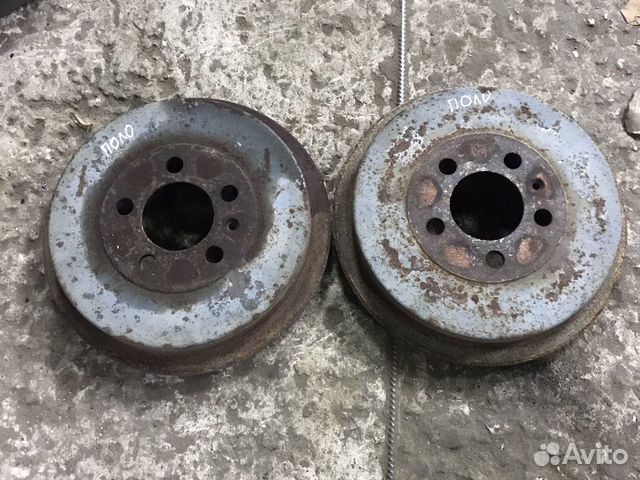 Барабаны на volkswagen polo