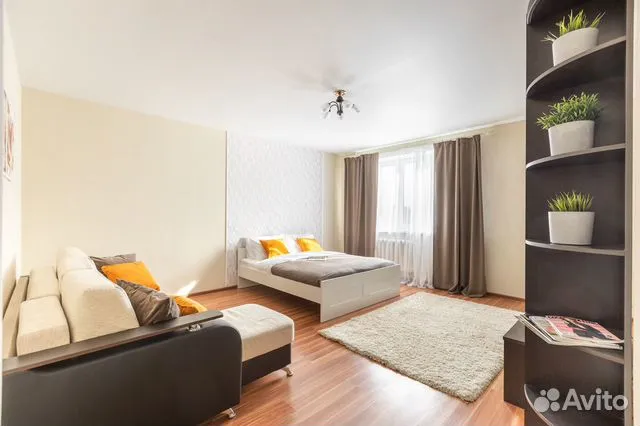 

1-к. квартира, 58 м², 2 кровати