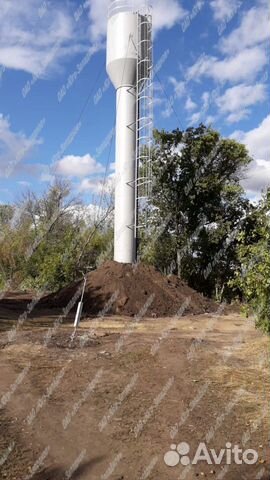 Башни водонапорные, Резервуары для гсм и воды и пр