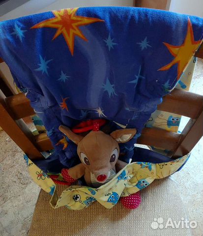 Дорожный стул для кормления ребенка