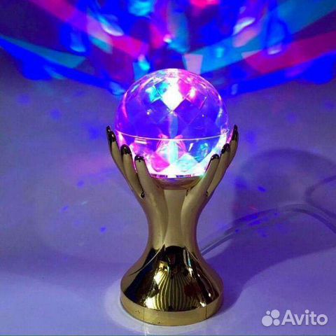 Диско шар вращающийся 