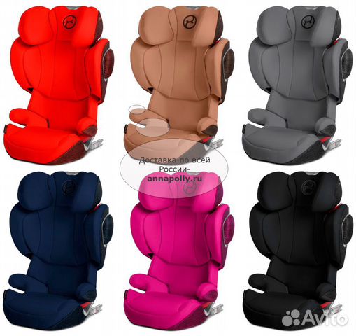 Новые автокресла Cybex Solution Z i-Fix