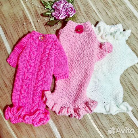 Вязаная одежда для маленьких собак