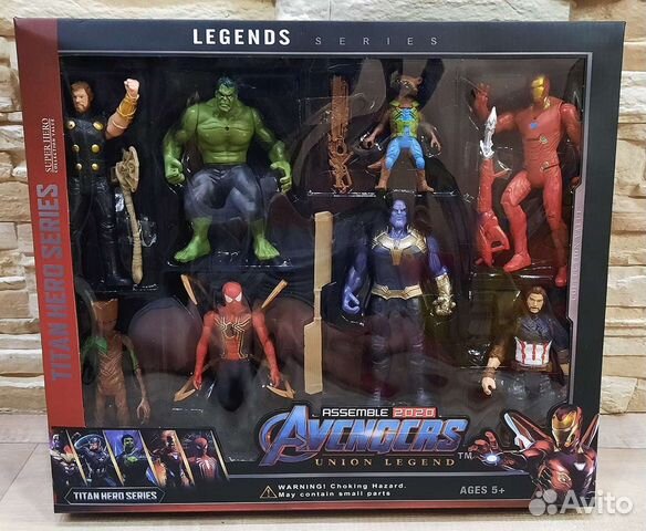 Набор супергероев Марвел